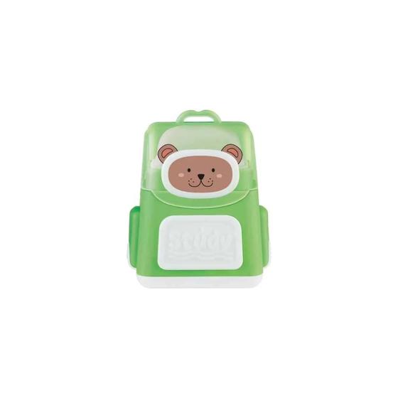 Imagem de Apontador Duplo com Borracha e Depósito Mochila TRIS