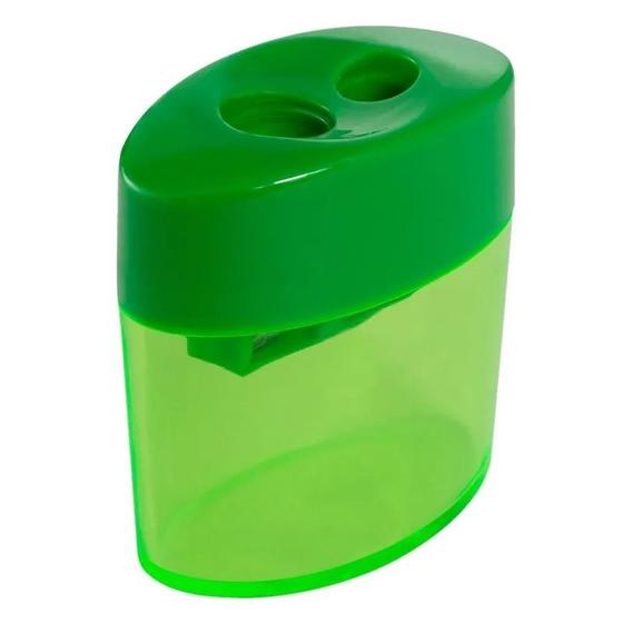 Imagem de Apontador Duplo Oval Com Depósito - LeoLeo