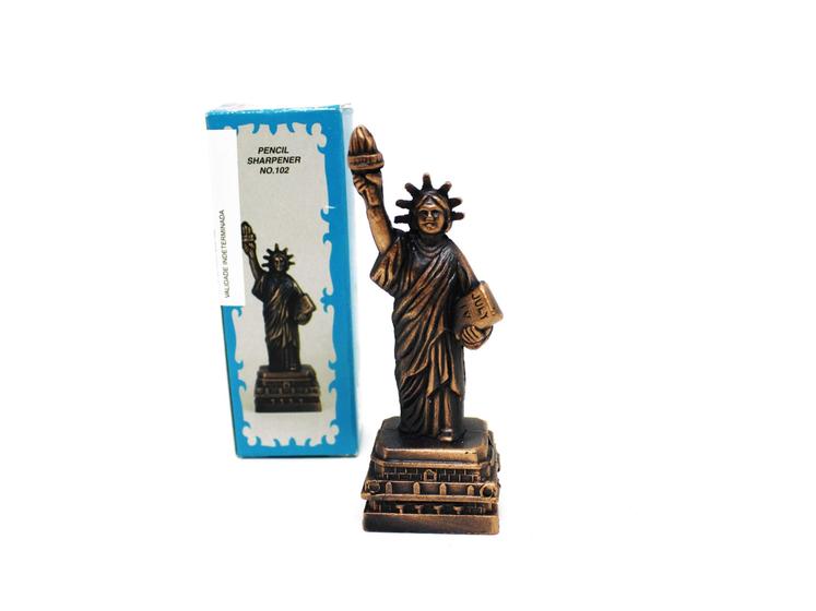 Imagem de Apontador Metal Colecionável Modelo Estátua Liberdade 102AP