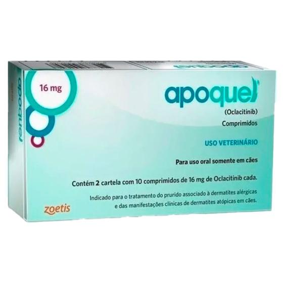 Apoquel 16 mg Zoetis Dermatológico Magazine Luiza