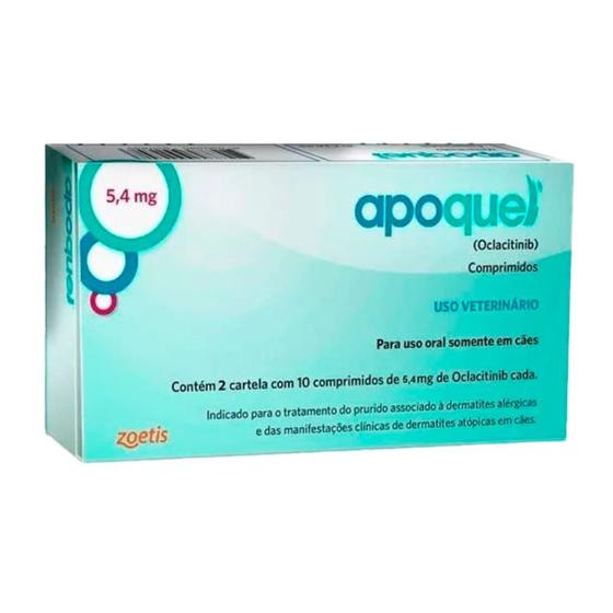Imagem de Apoquel 5,4 mg 20 Comprimidos