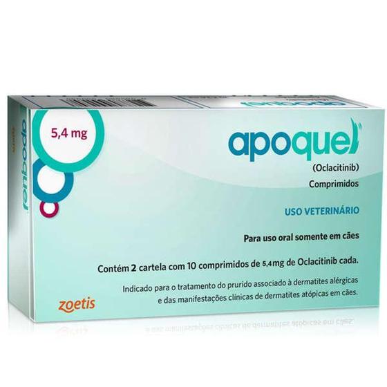 Imagem de Apoquel 5,4mg - 20 comprimidos - Zoetis