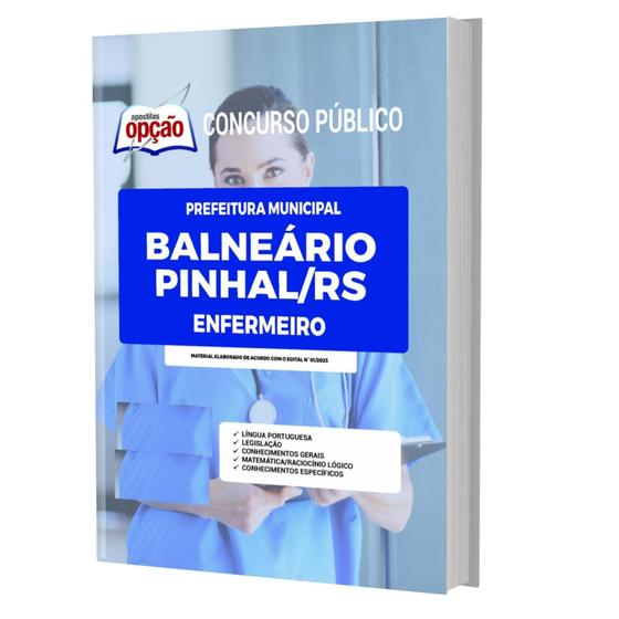 Imagem de Apostila Balneário Pinhal Rs - Enfermeiro