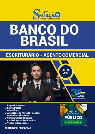 Imagem de Apostila Bb - Banco Do Brasil Escriturário Agente Comercial