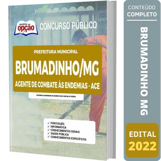 Imagem de Apostila Brumadinho Mg - Agente Combate Endemias - Ace