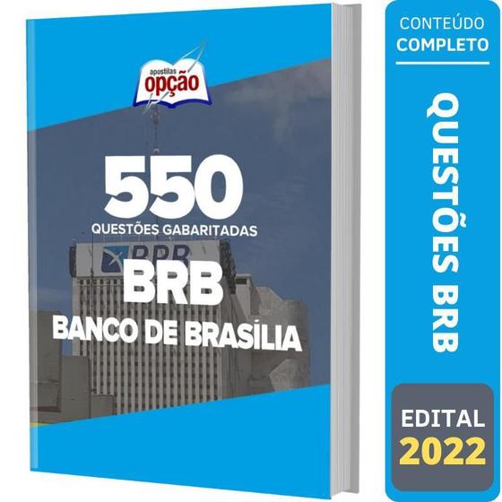 Imagem de Apostila Caderno Brb - Questões Gabaritadas