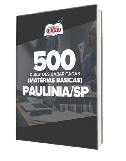 Imagem de Apostila Caderno De es Prefeitura De Paulínia Sp