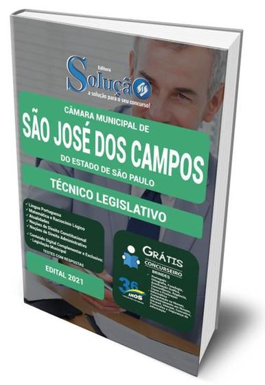 Imagem de Apostila Câmara São José Dos Campos Sp - Técnico Legislativo