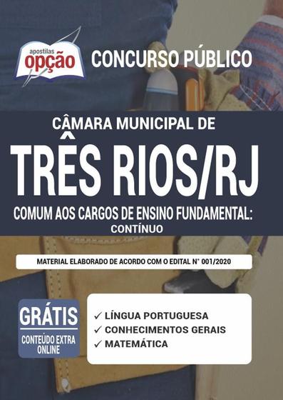 Imagem de Apostila Câmara Três Rios Rj - Ensino Fundamental: Contínuo