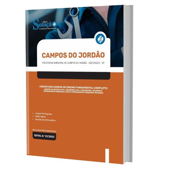 Imagem de Apostila Campos Do Jordão 2023 - Comum Fundamental Completo