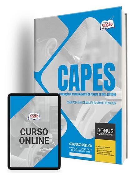 Imagem de Apostila Capes - Comum aos Cargos de Analista em Ciência e Tecnologia 