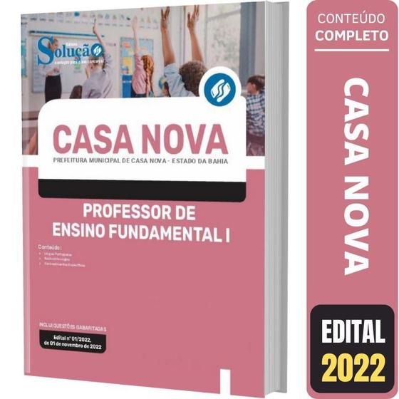 Imagem de Apostila Casa Nova Ba - Professor Ensino Fundamental 1