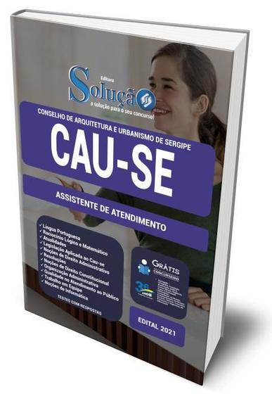 Imagem de Apostila CAU-SE - Assistente de Atendimento