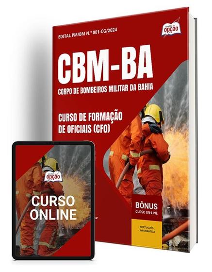 Imagem de Apostila CBM-BA 2024 - Curso de Formação de Oficiais (CFO)