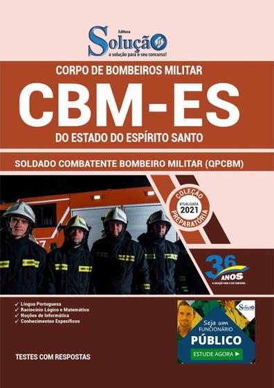 Imagem de Apostila Cbm Es - Soldado Combatente Bombeiro (Qpcbm)