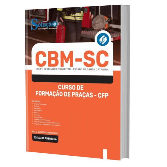 Imagem de Apostila Cbm Sc - Curso De Formação De Praças - Cfp