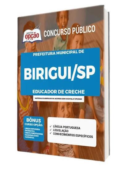 Imagem de Apostila Concurso Birigui Sp - Educador De Creche