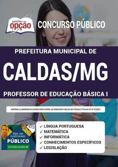 Imagem de Apostila Concurso Caldas Mg - Professor De Educação Básica 1