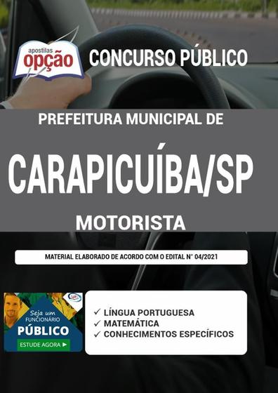 Imagem de Apostila Concurso Carapicuíba Sp - Motorista