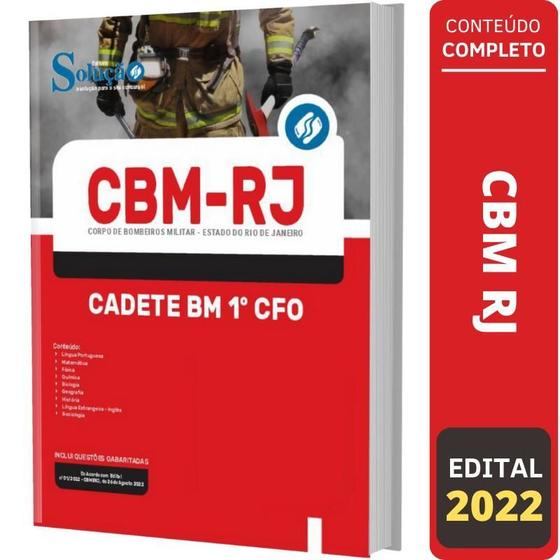 Imagem de Apostila Concurso Cbm Rj - Cadete Bm 1º Cfo