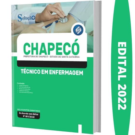 Imagem de Apostila Concurso Chapecó Sc - Técnico Em Enfermagem