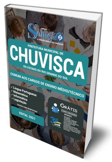 Imagem de Apostila Concurso Chuvisca Rs - Ensino Médio E Técnico