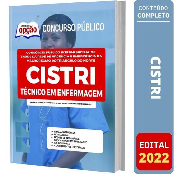 Imagem de Apostila Concurso Cistri - Técnico Em Enfermagem