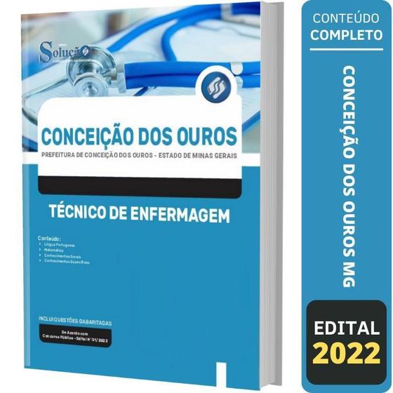 Imagem de Apostila Concurso Conceição Dos Ouros Técnico De Enfermagem