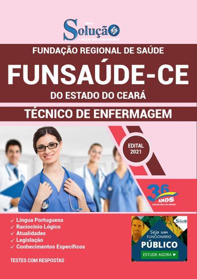 Imagem de Apostila Concurso Funsaúde Ce - Técnico De Enfermagem