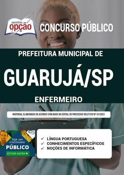 Imagem de Apostila Concurso Guarujá Sp - Enfermeiro