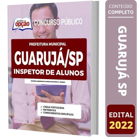 Imagem de Apostila Concurso Guarujá Sp - Inspetor De Alunos