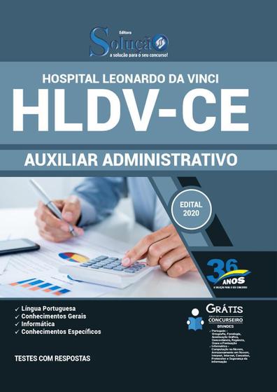 Imagem de Apostila Concurso Hldv Ce - Auxiliar Administrativo