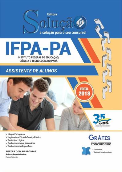 Imagem de Apostila Concurso If Pa Assistente De Alunos