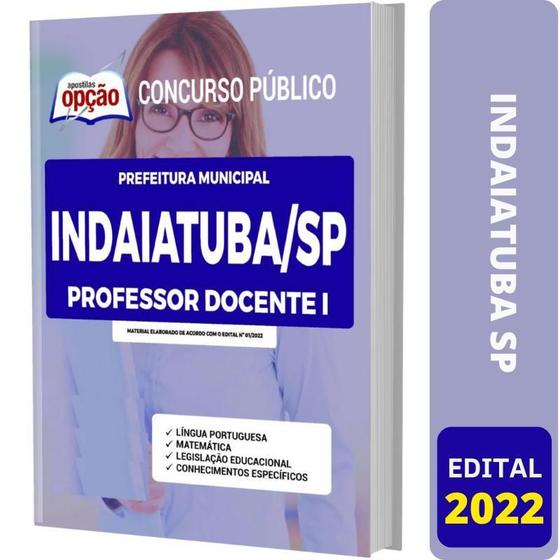 Imagem de Apostila Concurso Indaiatuba Sp - Professor Docente 1