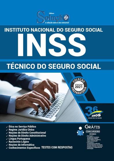 Imagem de Apostila Concurso Inss - Técnico Do Seguro Social Inss