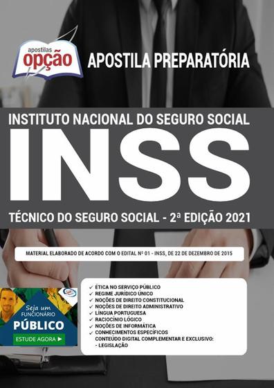 Imagem de Apostila Concurso Inss - Técnico Seguro Social