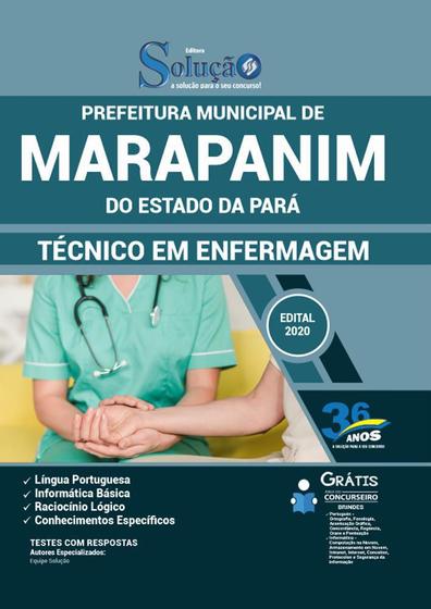 Imagem de Apostila Concurso Marapanim Pa - Técnico Em Enfermagem