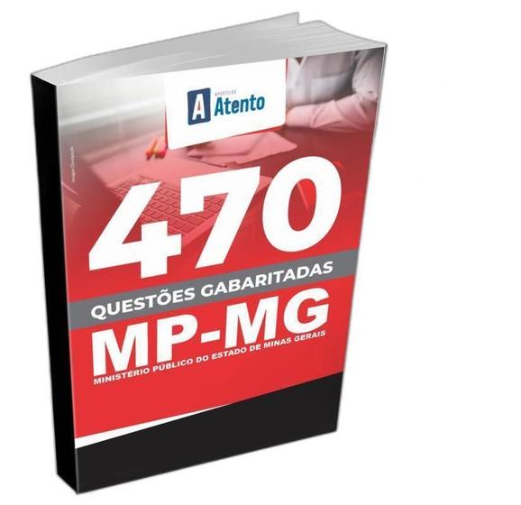 Imagem de Apostila Concurso Mp Mg - Caderno De Questões