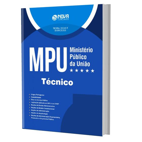 Imagem de Apostila Concurso Mpu - Técnico