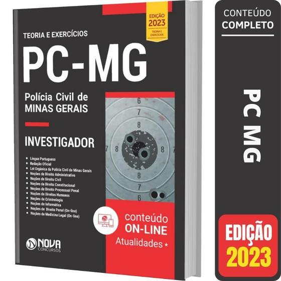 Imagem de Apostila Concurso Pc Mg - Investigador