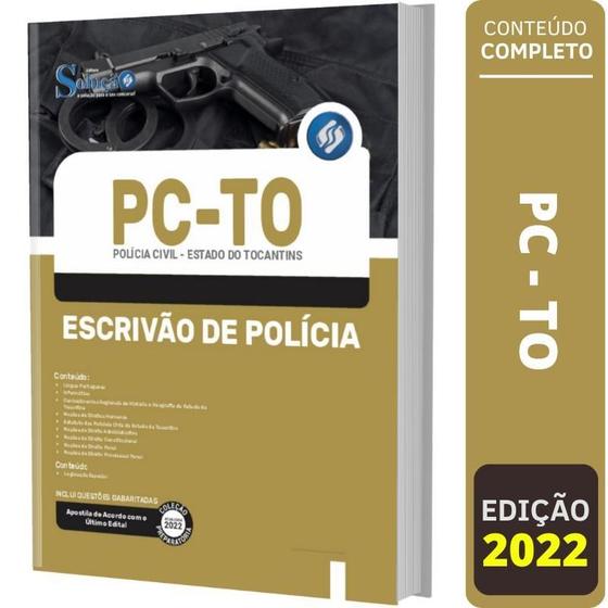 Imagem de Apostila Concurso Pc To - Escrivão De Polícia