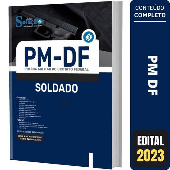 Imagem de Apostila Concurso Pm Df - Soldado