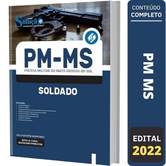 Imagem de Apostila Concurso Pm Ms - Soldado