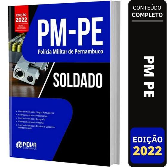 Imagem de Apostila Concurso Pm Pe - Soldado