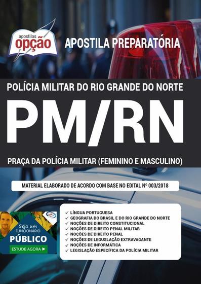 Imagem de Apostila Concurso Pm Rn - Praça Da Polícia Militar