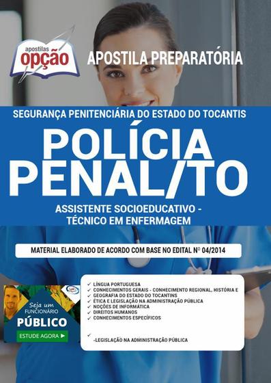 Imagem de Apostila Concurso Policia Penal To - Técnico Em Enfermagem
