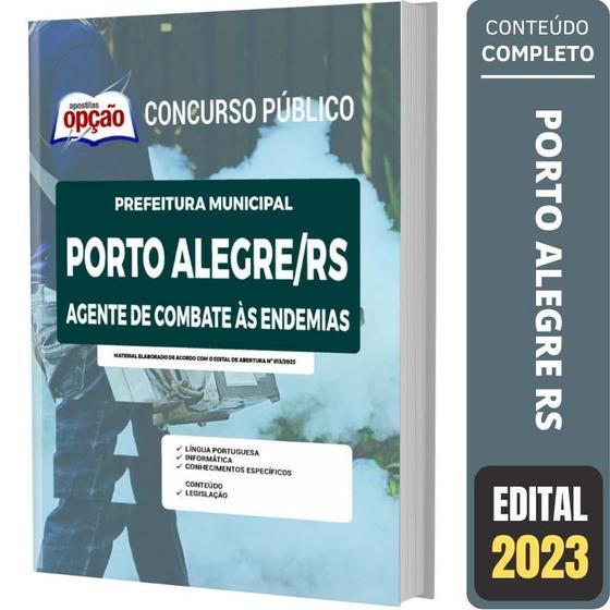 Imagem de Apostila Concurso Porto Alegre - Agente Combate Às Endemias