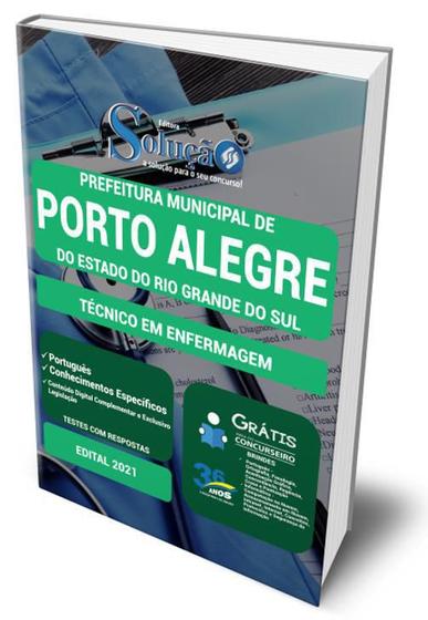 Imagem de Apostila Concurso Porto Alegre Rs - Técnico Em Enfermagem