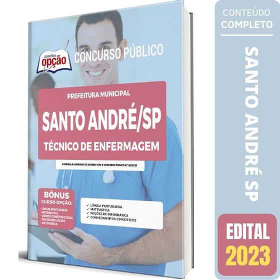 Imagem de Apostila Concurso Santo André Sp - Técnico De Enfermagem