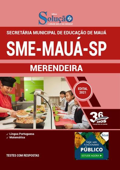 Imagem de Apostila Concurso Sme Mauá Sp - Merendeiras